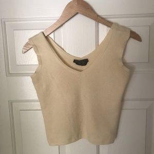 Donna Karan 100% Cashmere Sweater Top